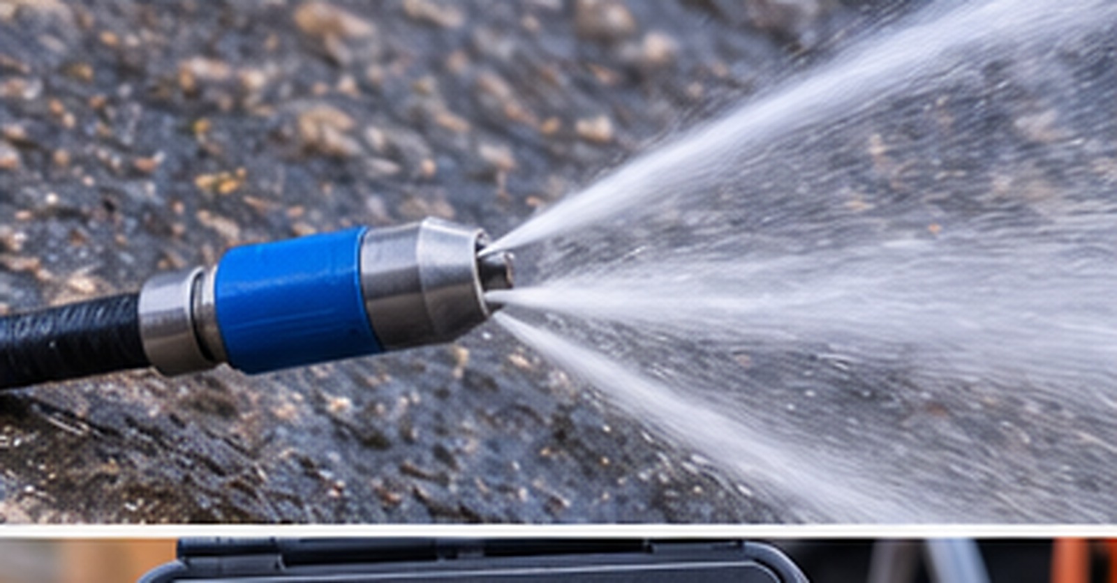 High-pressure drain jetting equipment